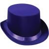 Beistle 60839-PL 6-Pack Satin Sleek Top Hat, Purple