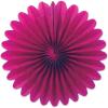 Beistle 6-Inch 6-Pack Tissue Fans, Mini, green (54137-G)(Cerise)