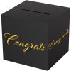 Beistle All-Purpose Card Box Party Accessory(Black w/Gold)