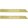 Beistle Bride to be Satin Sash, 33-Inch by 4-Inch(Bachelorette Glittered Sash)