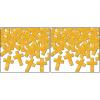 Beistle Fanci-Fetti Crosses(1 Ounce (Pack of 2))