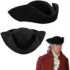 Beistle Felt Tricorn Hat