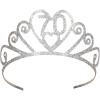 Beistle Glittered Metal 70 Tiara