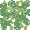 Beistle Glittery Tropical Palm Leaf Confetti – 1 Pack