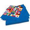 Beistle International Flag Luncheon Napkins(48 Piece)