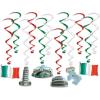 Beistle Italian Hanging Swirls (12 Pcs) – 1 Pack