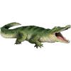 Beistle Jointed Crocodile Decoration, One-Sided Printed Reptile Cutout Wall Décor for Australian, International, Zoo Animal Birthday or Mardi Gras Party Themes, 14″ x 3′ 4.25”