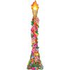 Beistle Jointed Palm Tree Photo Prop Backdrop, 6′ Tall- Tropical Hawaiian Beach Party Wall Decorations, Luau Cut Out Decor(1)