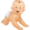 Beistle Jumbo Baby Inflatable Multicolor