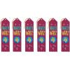 Beistle Math Whiz Award Ribbons, 2 by 8-Inch, 6-Pack