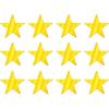 Beistle Metallic Star Cutouts (Gold)