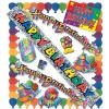 Beistle Mulicolor Happy Birthday Party Kit