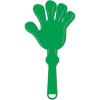 Beistle Pack of 12 Plastic Hand Clappers in Blue, School Spirit Noise Makers for Pep Rallys, Team Sports Games, Birthday Party Favors, Party Supplies, 7.5″(Green)