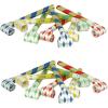 Beistle Pack of 16 Super-Tube Noiseless Blowouts in Red/Yellow/Green/Blue/White/Grey, Novelty Party Favors for Birthday Parties, Party Supplies, 16″
