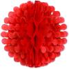 Beistle Party Decorations Tissue Flutter Ball Red 19″- Pack of 12