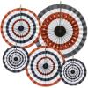 Beistle Patriotic Accordion Paper Fans