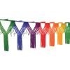 Beistle Rainbow Drop Fringe Garland