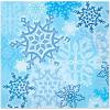 Beistle Snowflake Luncheon Napkins, Blue/White, 16 Count