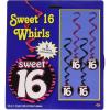 Beistle Sweet 16 Whirls(5 piece)