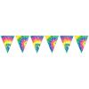 Beistle Tie-Dyed Pennant Banner