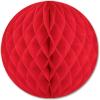 Beistle Tissue Balls, 19-Inch, 12-Pack(Red)