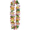 Beistle Tropical Garden Floral Lei Luau Party Favors, Necklace, 38″, Multicolored