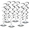 Beistle UFO Hanging Swirls Hanging Swirls (12 Pcs) – 1 Pack