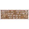 Beistle Wild Wild West Sign Banner Party Accessory