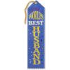 Beistle World’s Best Husband Award Ribbon