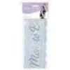 Blue Mom to Be Lace Sash
