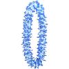 Blue Pikake Fabric Lei- 1 pc.