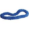 Blue Soft-Twist Poly Leis with Labeled Carton(50 Count (Pack of 1))