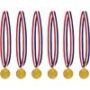 Champion Medal with Ribbon Pack of 6