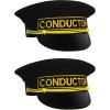 Conductor Hat Pack of 2