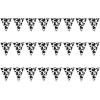 Cow Print Pennant Banner Party Accessory (1 count) (1/Pkg)(3)