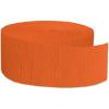 FR Festive Crepe Streamer (orange) Party Accessory  (1 count) (1/Pkg)
