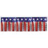 FR Metallic Stars & Stripes Fringe Banner Party Accessory (1 count) (1/Pkg)
