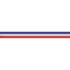 FR Patriotic Crepe Streamer (red, white, blue) Party Accessory (1 count) (1/Pkg)(1 piece)