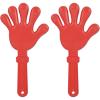 Giant Hand Clapper (green) Party Accessory  (1 count)(Red)