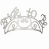 Glittered Bride To Be Tiara Party Accessory (1 count) (1/Pkg)(1 piece)