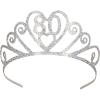 Glittered Metal 80 Tiara(1 piece)