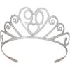 Glittered Metal 90 Tiara