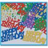 Happy Birthday Fanci-Fetti (multi-color) Party Accessory  (1 count) (.5 Oz/Pkg)