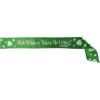 Irish For A Day Satin Sash Party Accessory (1 count) (1/Pkg)(Irish Whiskey Makes Me Frisky! Satin Sash)