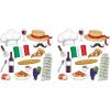 Italian Photo Fun Signs Pack of 2