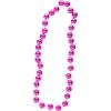 Jumbo Party Beads (red) Party Accessory  (1 count) (1/Card)(Pearl Pink)