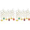 Lantern & Lamp Whirls, 12 Pcs Pack of 2