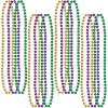 Mardi Gras Small Round Beads