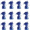 Metallic Wrapped Balloon Weight Pack of 12(Blue)