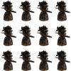 Metallic Wrapped Balloon Weight Pack of 12(Brown)